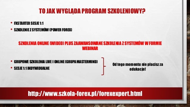 Szkola forex urbanski