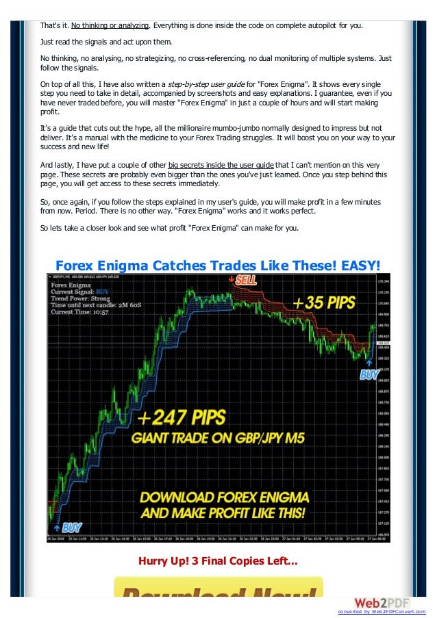 Forex Enigma Erfahrungen Online Trading Serioes - 