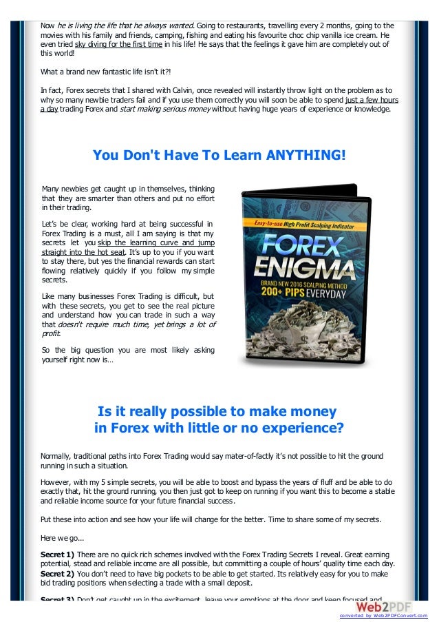 Forex easy model