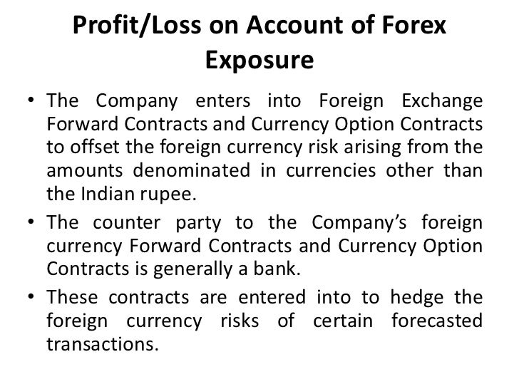 Forex exposure