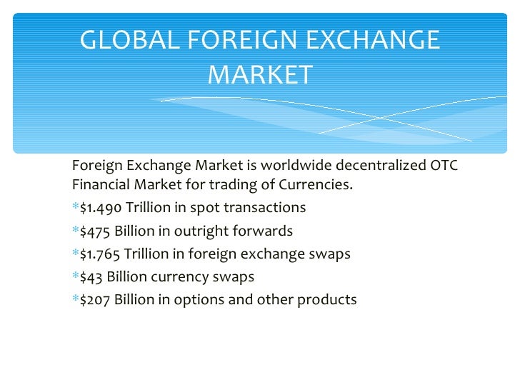 Forex outright