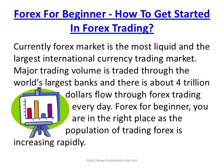 How to get started in the forex market