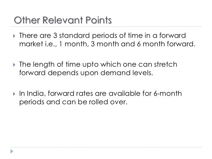 Forex forward agreement