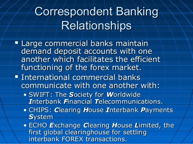 Forex bank clearing nummer