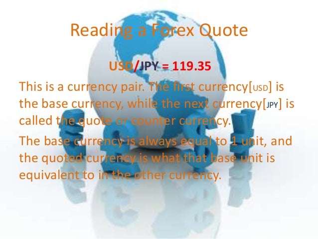 Forex base currency explained