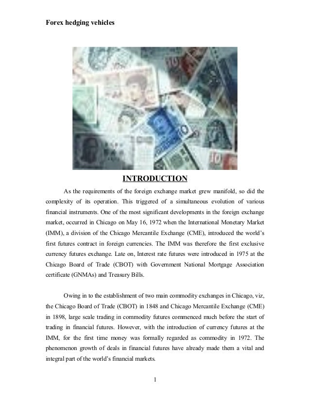 Hedging techniques in forex ppt