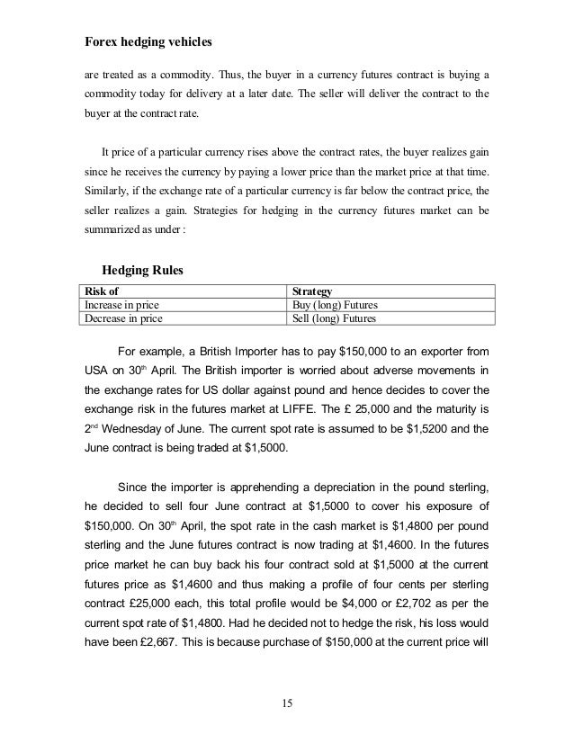 Forex Hedging - 