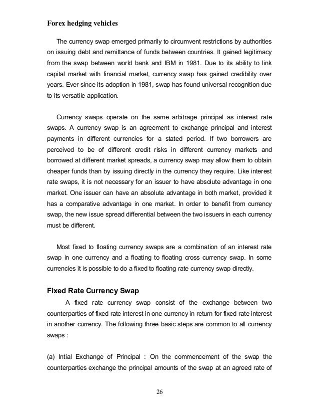 Forex hedging advantages