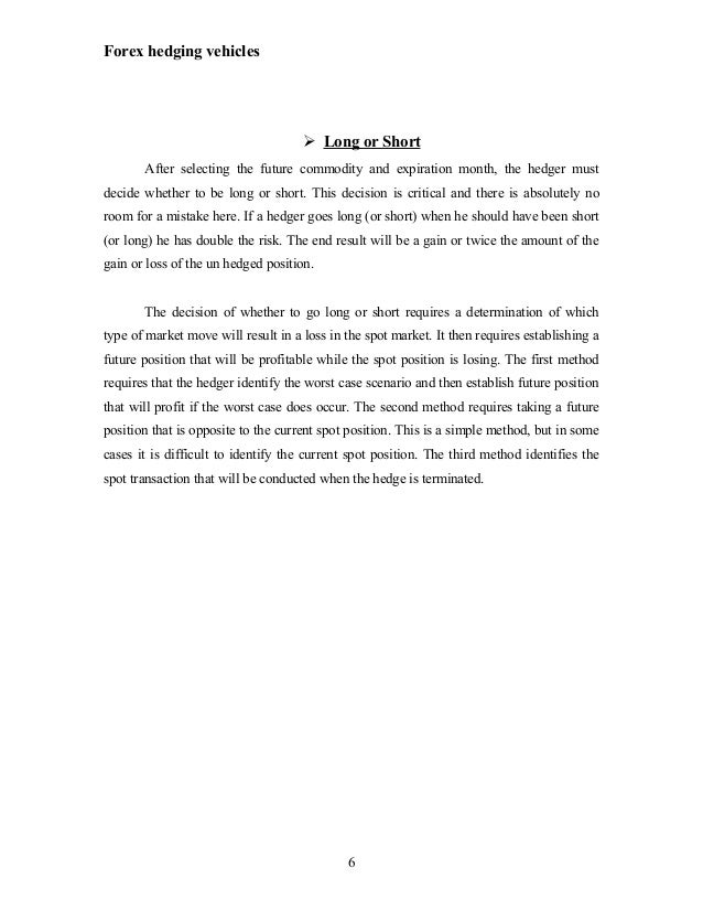 Double hedging forex
