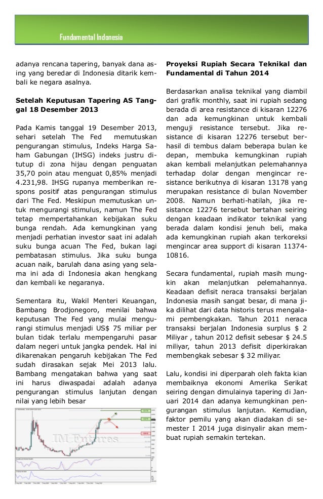 Suplemen Trading Forex Anda - FOREXimf Magz Vol. 3 Th 2014