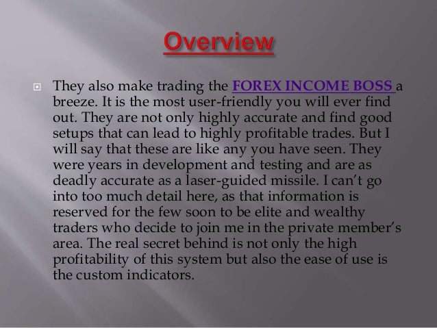 Forex boss