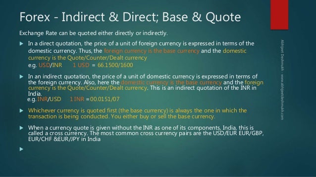 Forex Market An Perspective - 