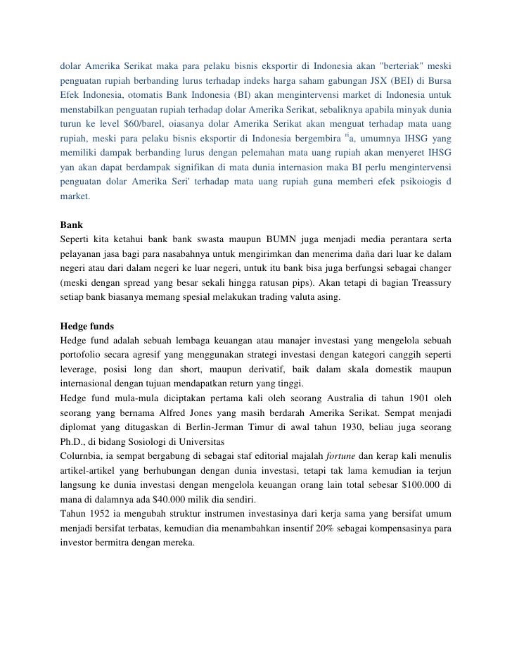 Forex ihsg