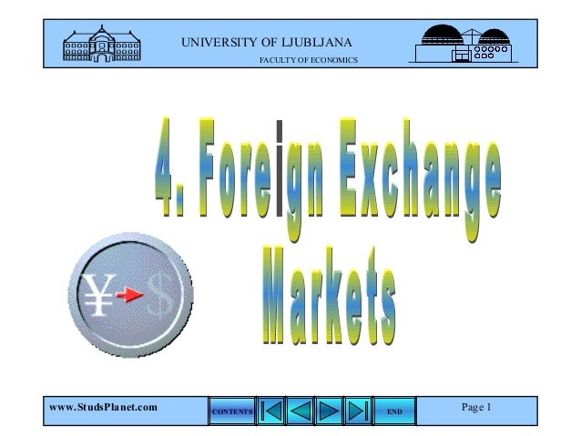 Forex market economics