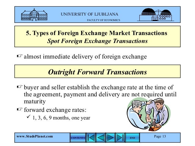 Forex outright