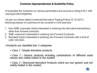 Customer Appropriateness & Suitability Policy
 