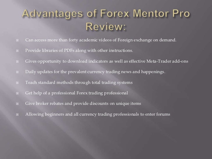 Forex mentor review