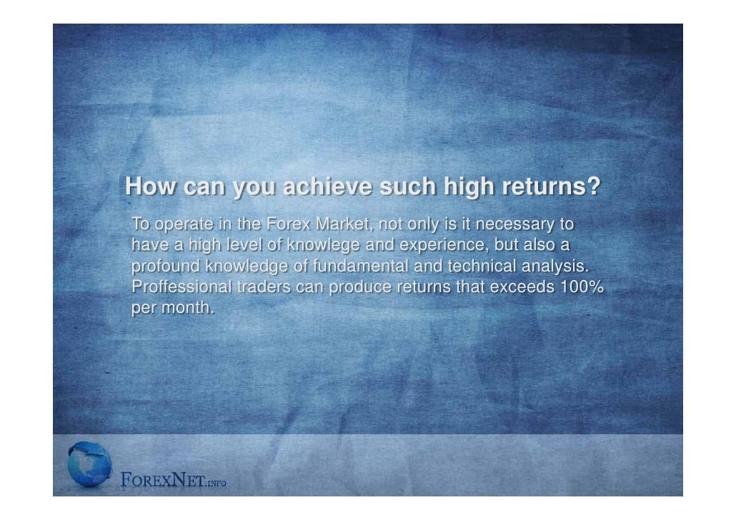 How to invest in forex market