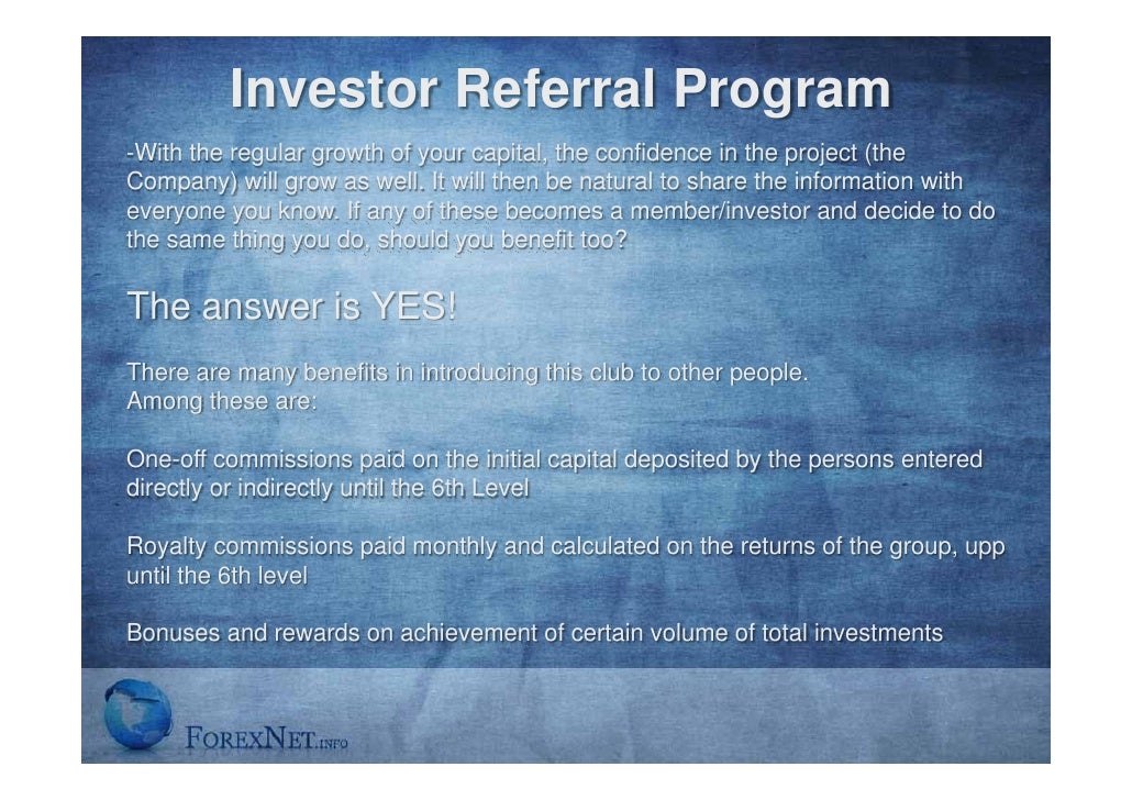 Forex private investment