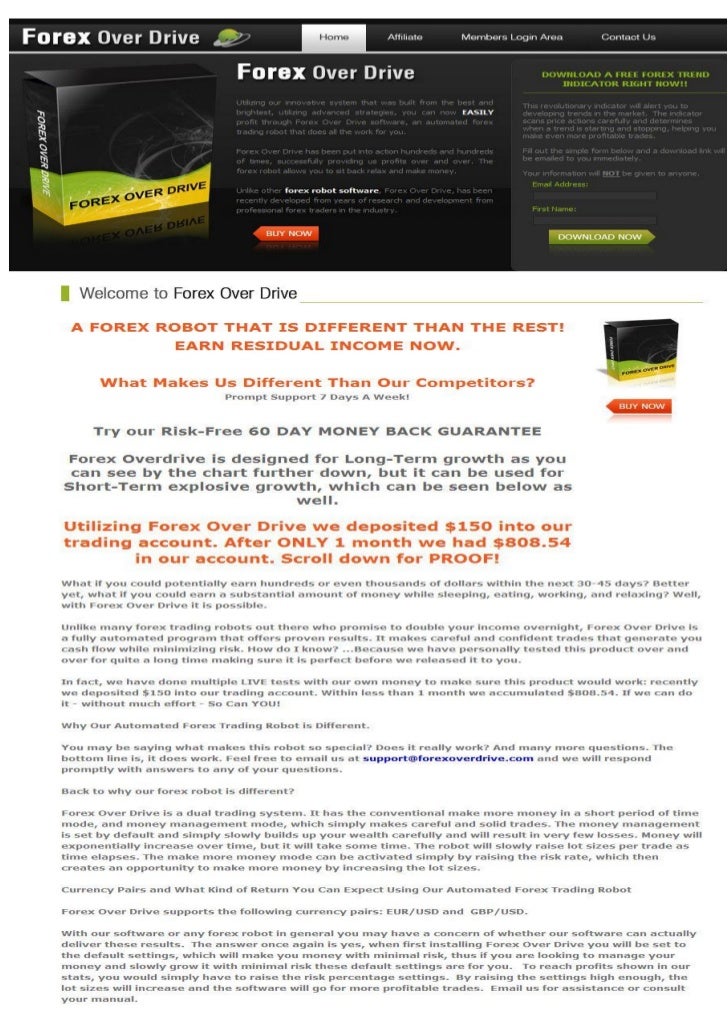 Forex overdrive