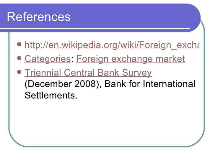 Forex slide presentation