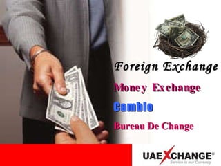 Foreign Exchange Money Exchange Cambio Bureau De Change 