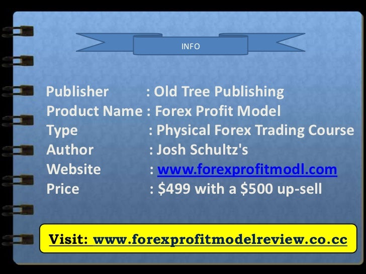 Forex profit model