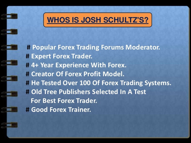 Forex profit model