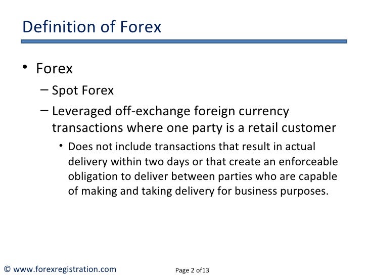 Forex cta