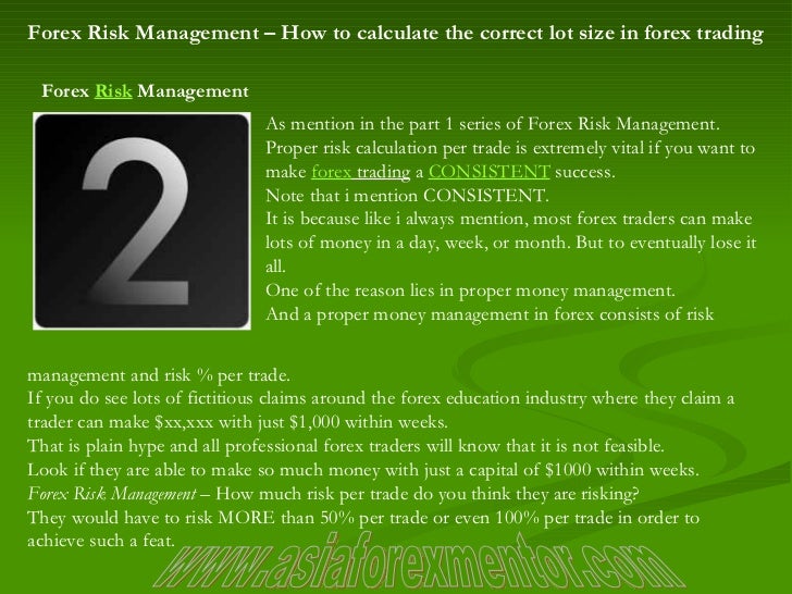 How to calculate forex