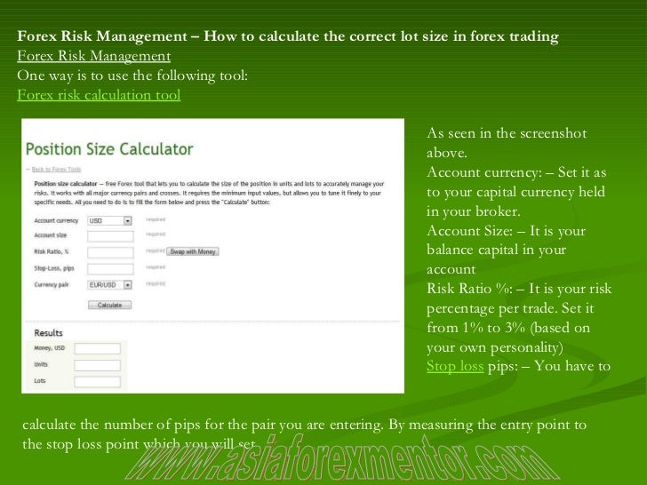 Forex amount of lots