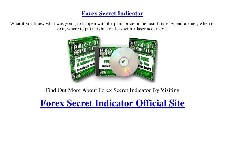 Forex secret indicator download