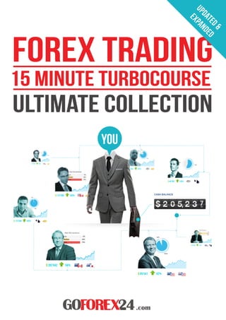 forex TRADING
ultimate COLLECTION
15 minute turbocourse
you
updated&
expanded
 