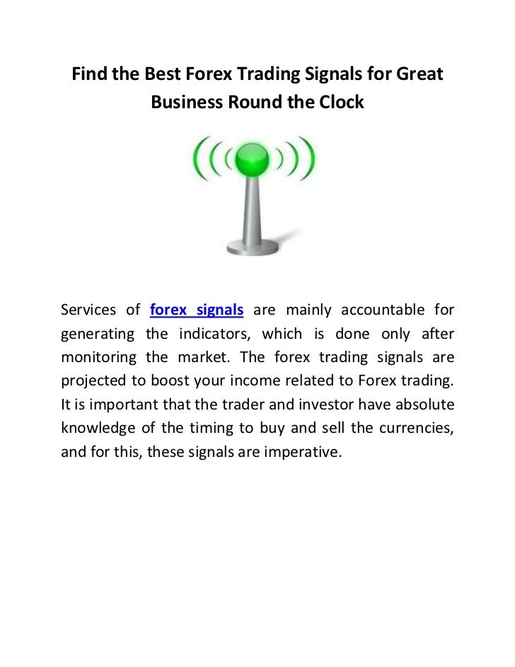 Forex signals business