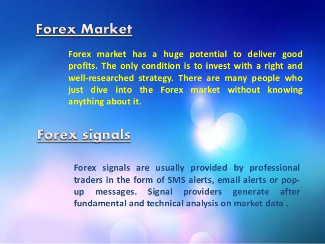 Best trading signals for forex