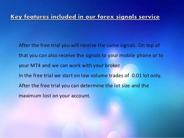 Top forex signals free