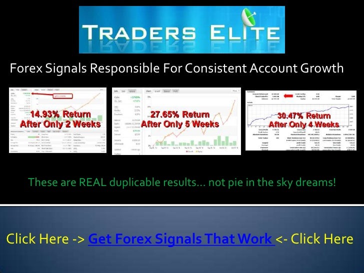 Does forex signals work