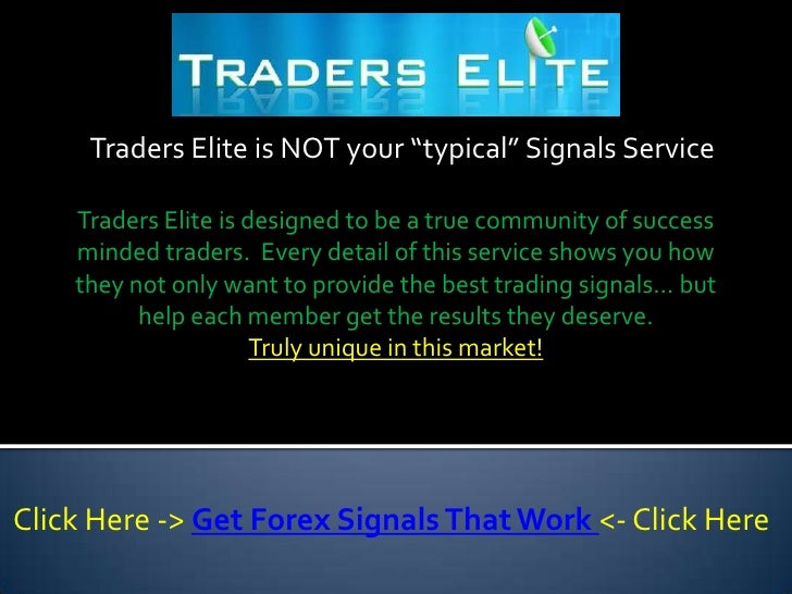 Do forex signals work