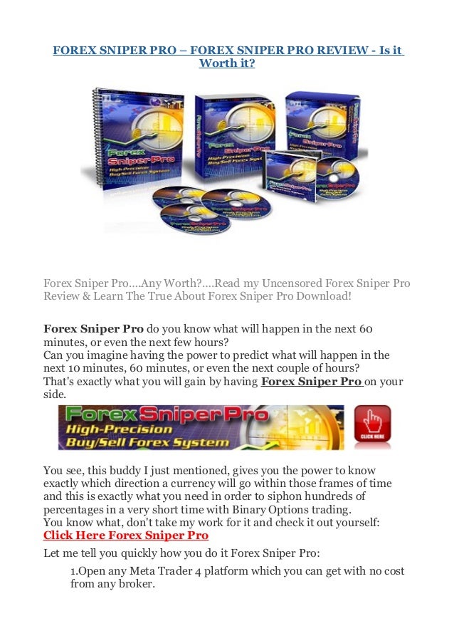 Forex sniper pro download