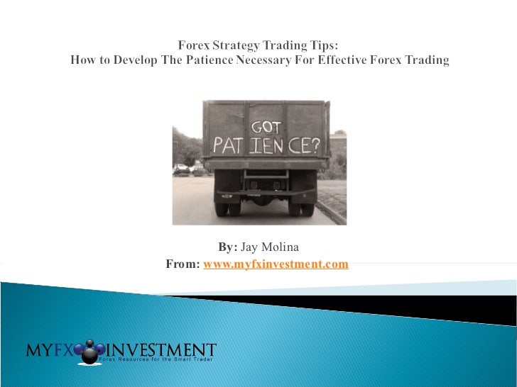 Patience in forex