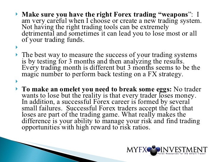 Trading strategies for small accounts