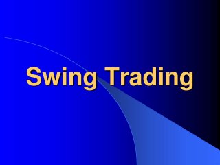 Forex swing trading