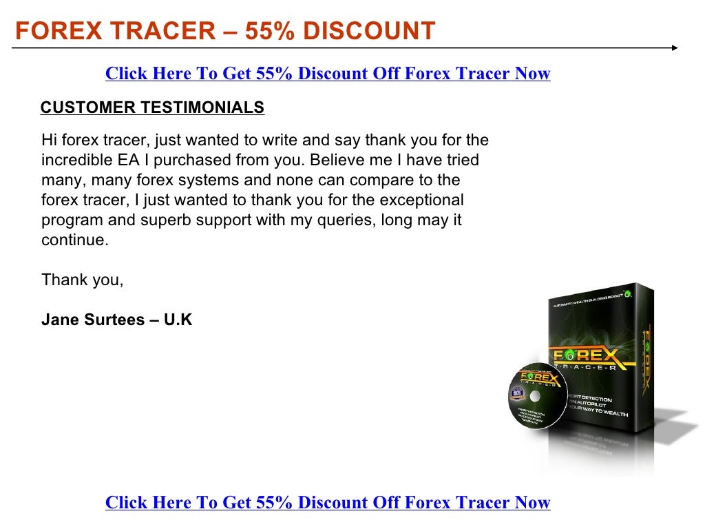 Forex Tracer Discount