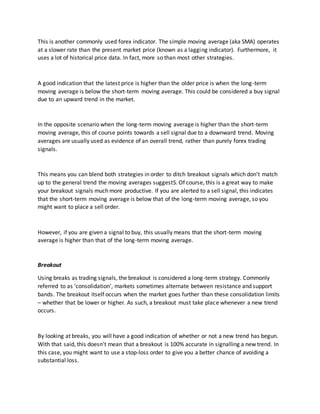 Forex trade for beginner