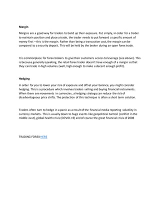 Forex trade for beginner