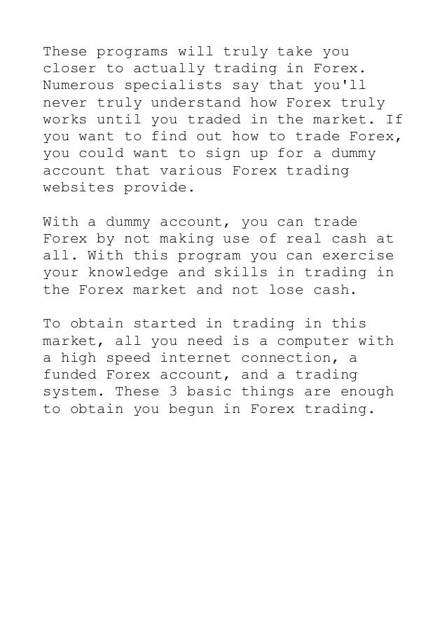 Forex 101 an educational guide for beginners