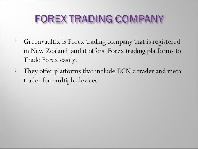 Forex Trading Company - 