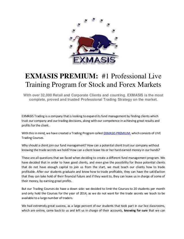 Forex Trading Courses By Exmasis - 