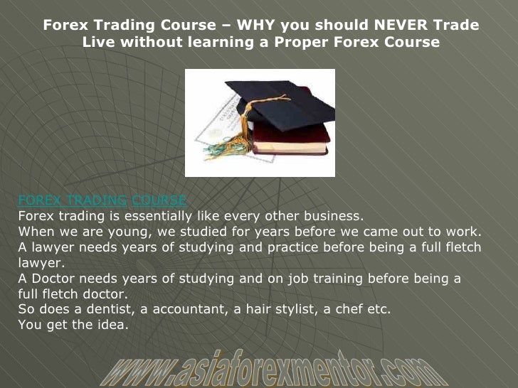Learn forex trading in india online