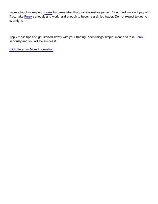 Forex Trading For Absolute Beginners - 